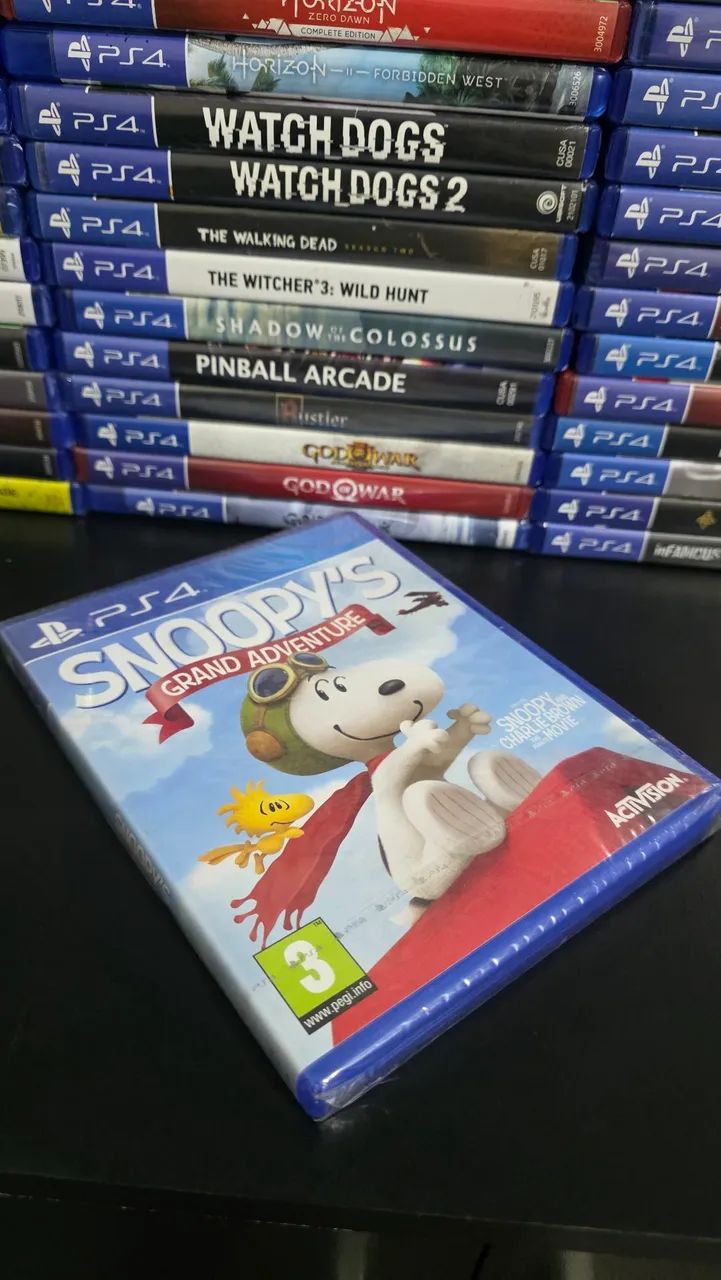 Snoopy's (Lacrado) Jogo ps4 midia fisica - Jogos de Vídeo Game