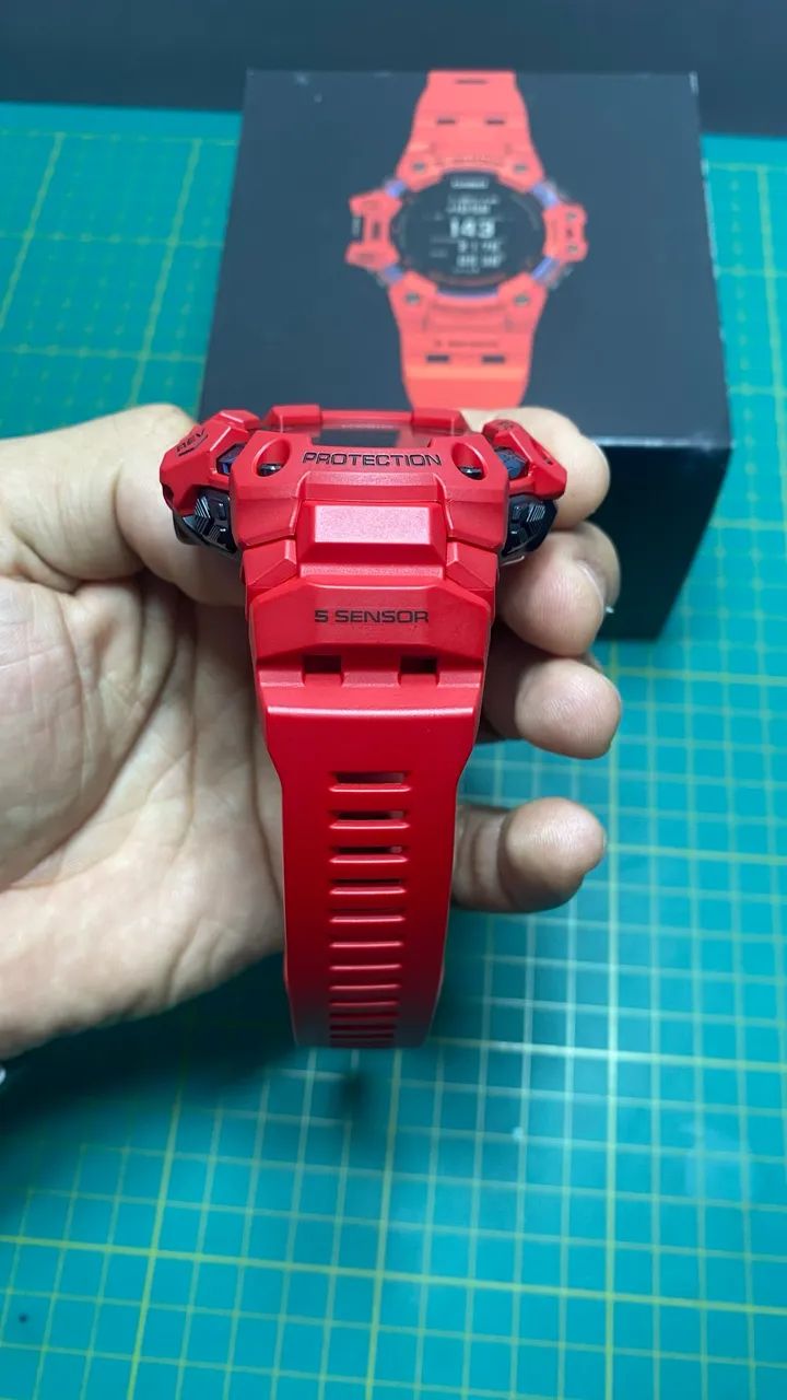 GBD H1000 Casio G Shock Vermelho - Foto 4