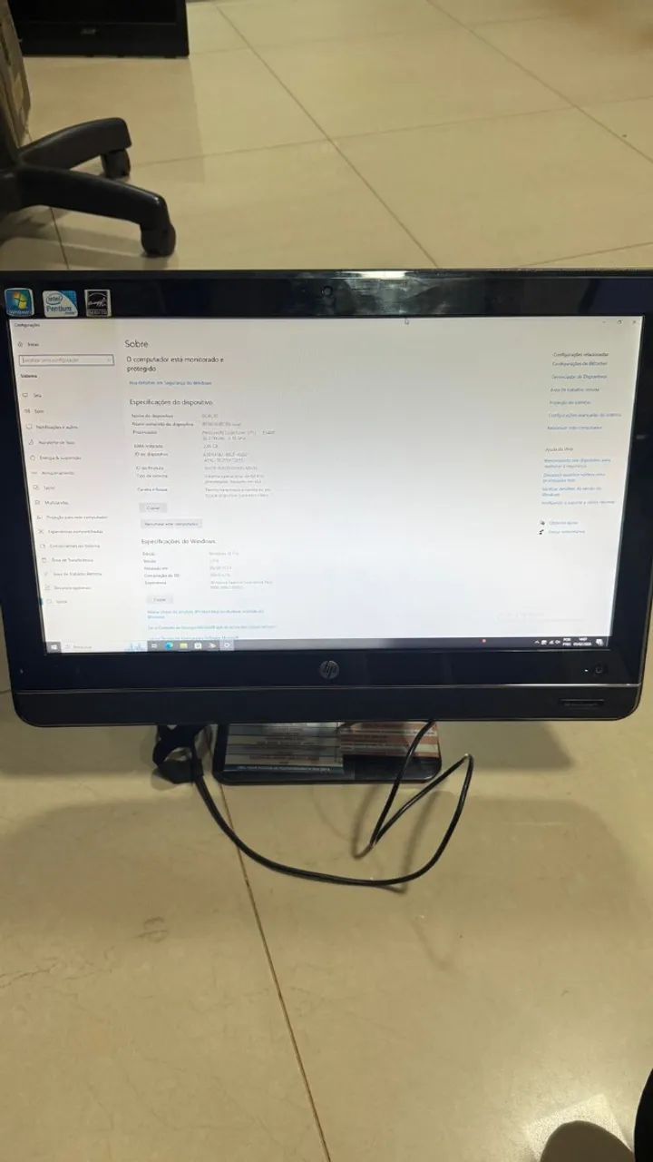 Computador all in one hp