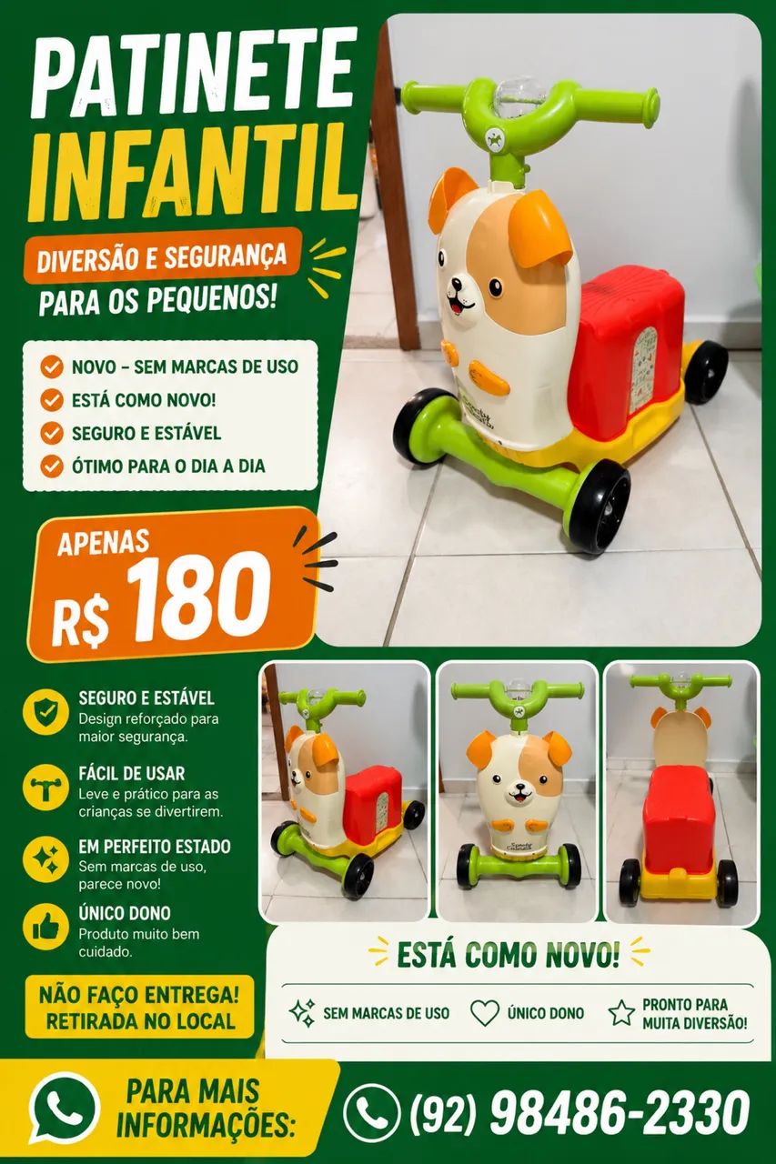Patinete infantil 