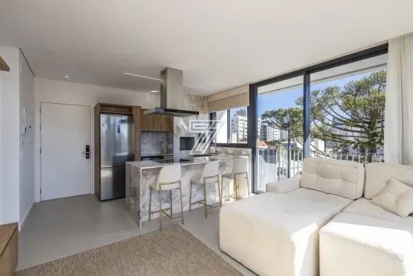 Apartamento Duplex a venda Batel com 78 m2 com 2 quartos 1 vaga garagem - Foto 3