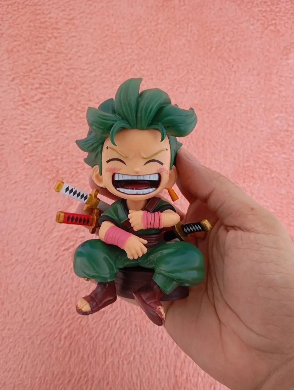 Action figures One Piece Luffy , Zoro e Sangi - Foto 5