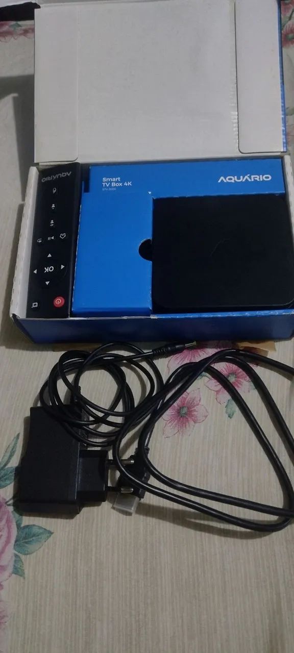 Tv box Aquário completo 
