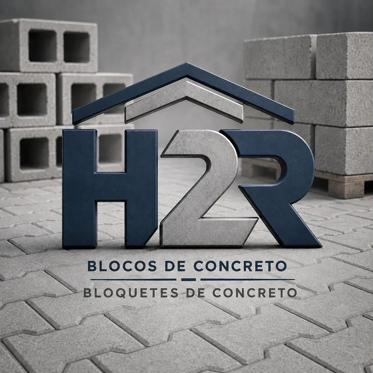 Blocos e bloquetes de concreto 