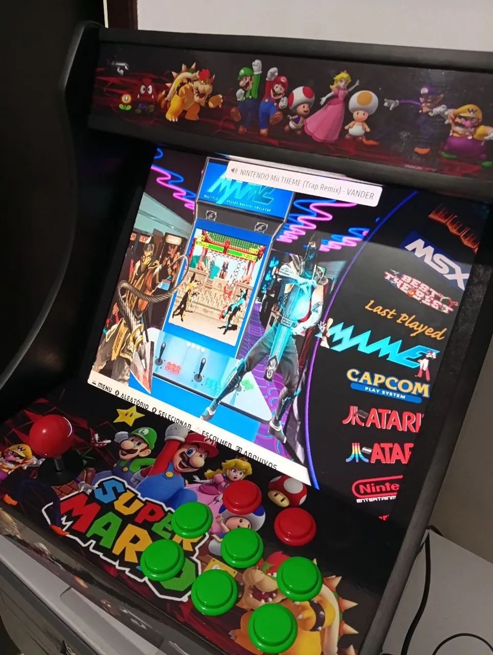 Mini Fliperama Multijogos - frete grátis - Foto 2