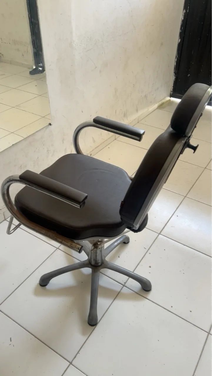Cadeira corte barbearia e salão 