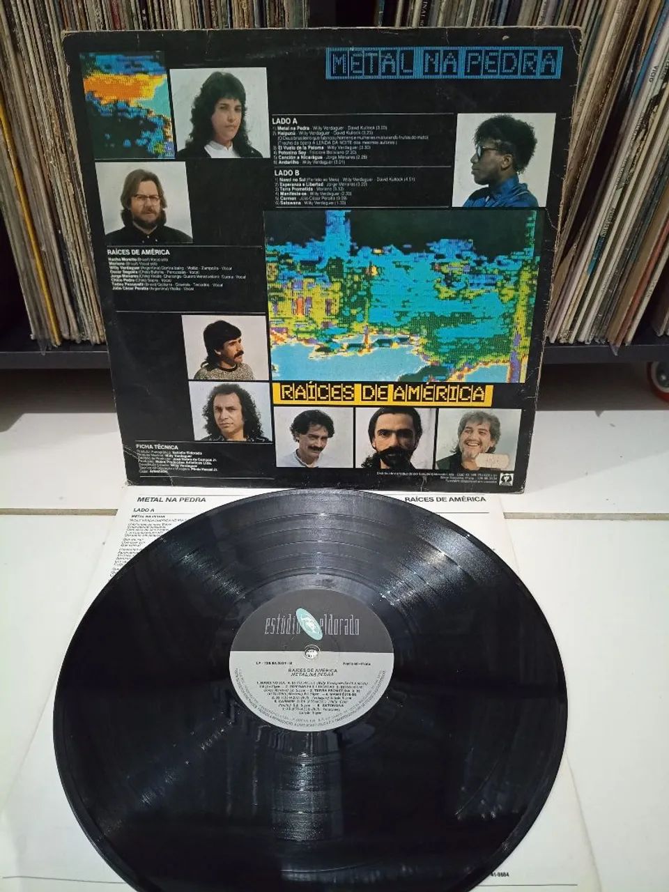 Lp Raices de América -metal na pedra - Foto 2