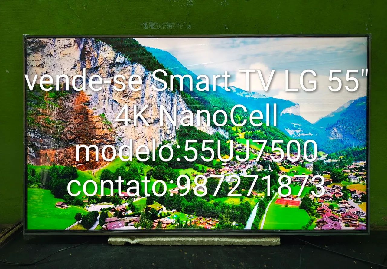 Smart TV LG 55" 4K NanoCell 55uj7500  - Foto 4