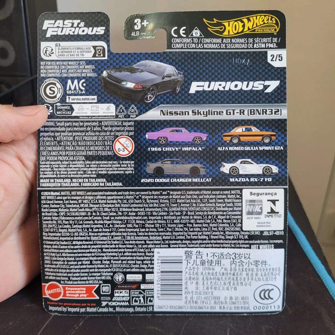 Hot Wheels Premium - Velozes e Furiosos - Skyline Nissan - Foto 4