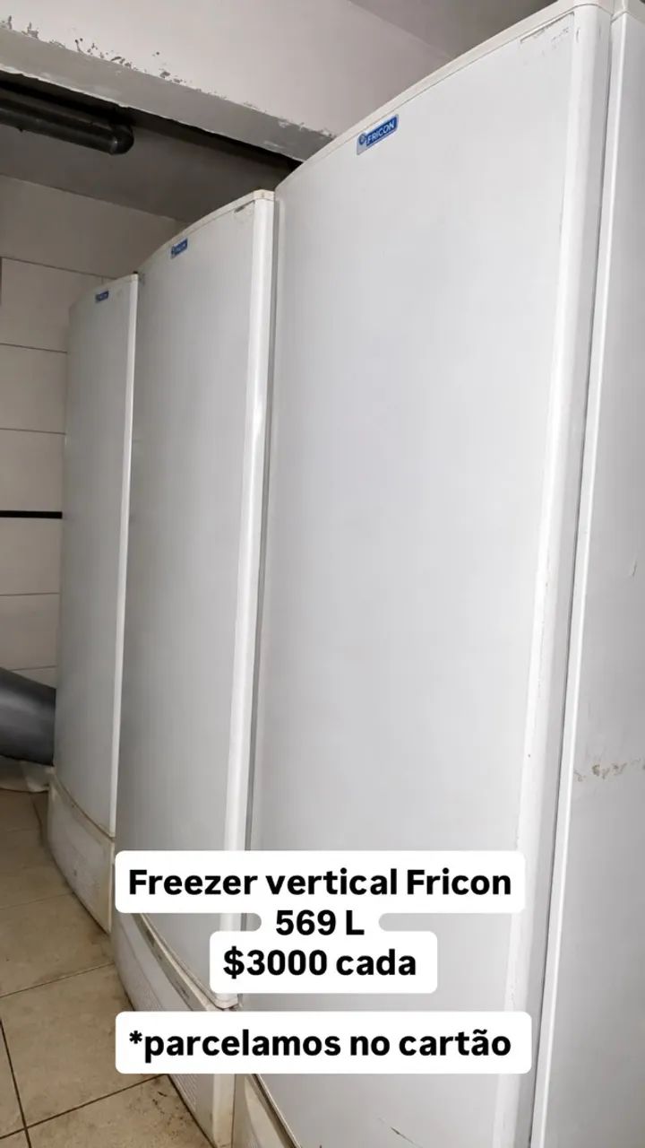 FREEZER VERTICAL FRICON 569L