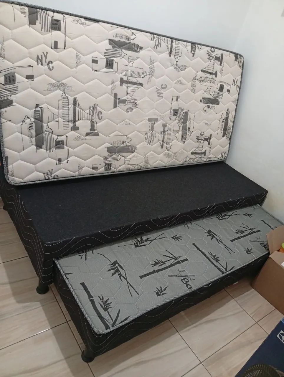 Cama Solteiro Com Cama Auxiliar  - Foto 4