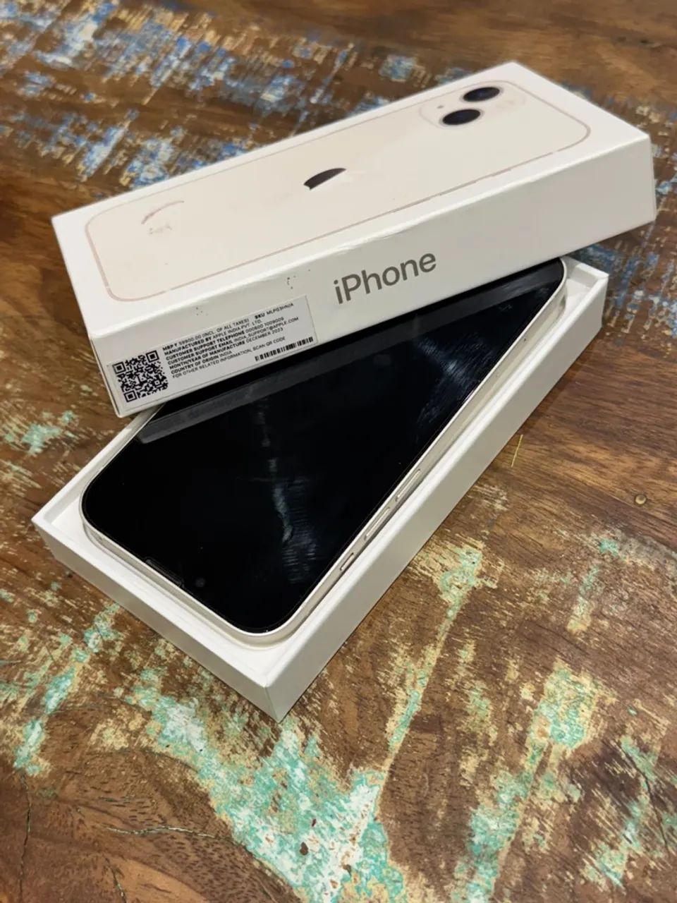 iPhone 13 | 128GB Branco - Bateria 82% - Caixa e Cabo - Foto 2