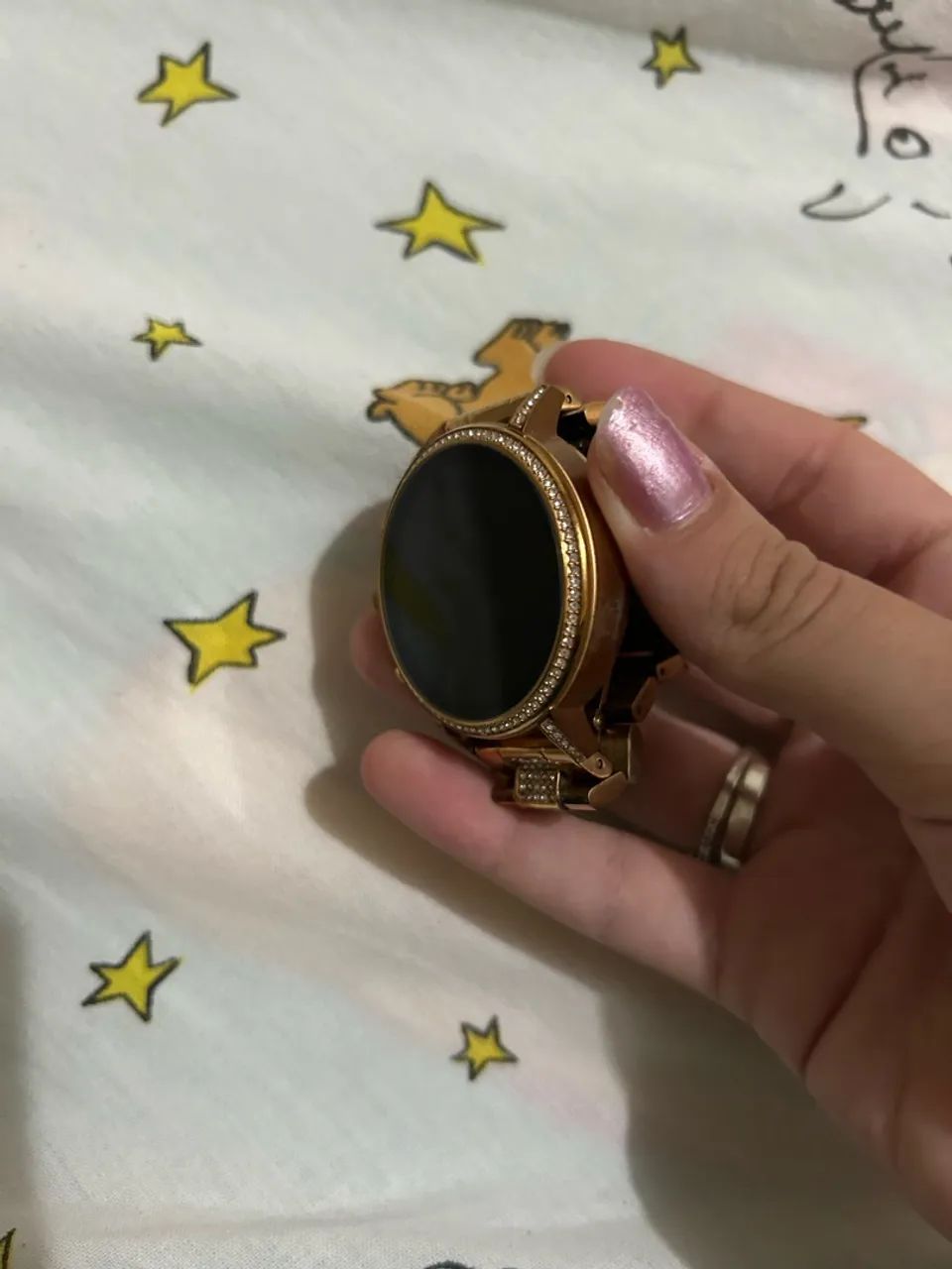 Relógio fóssil smartwatch funciona tudo, conecta no celular  - Foto 2