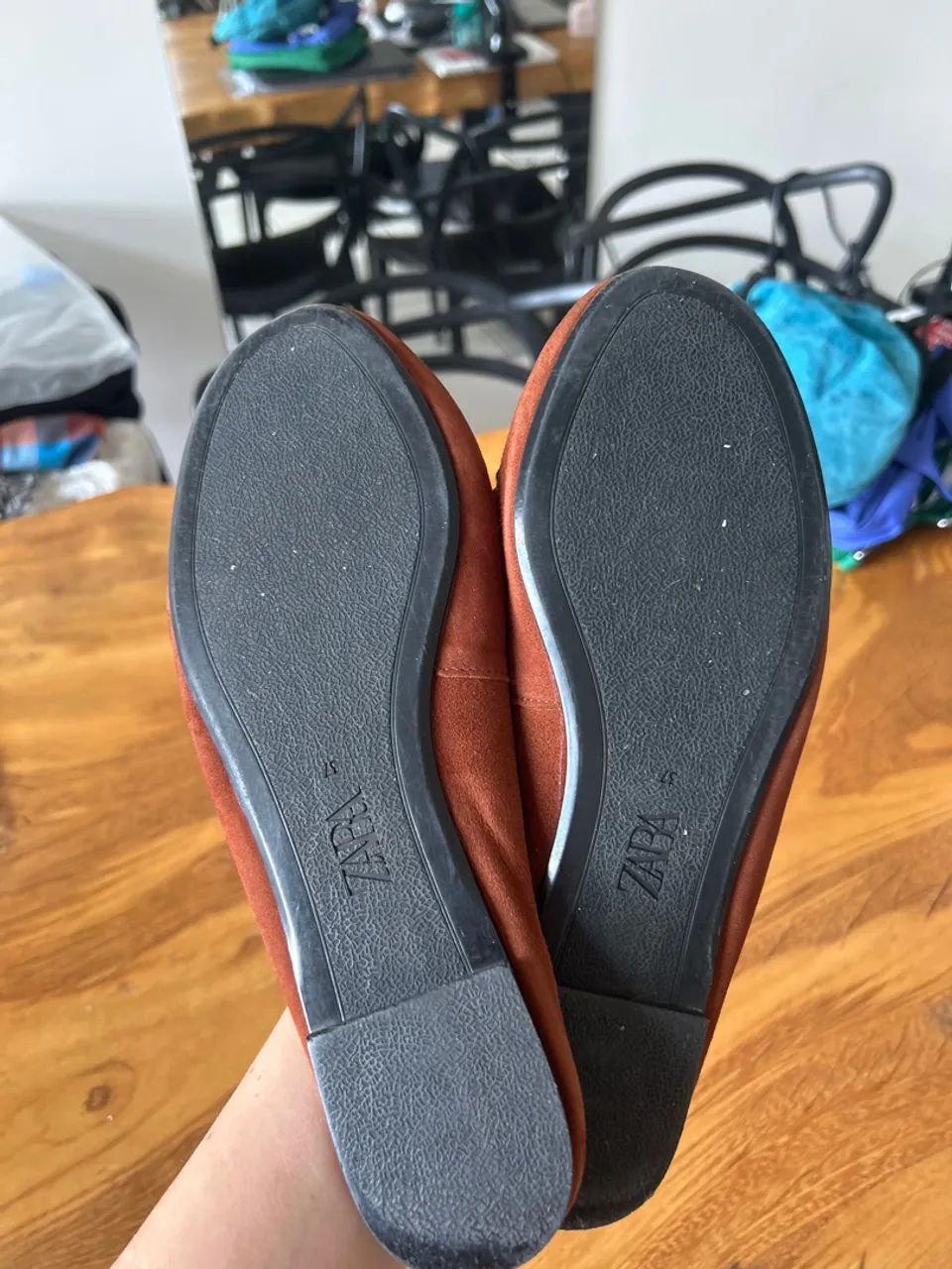 Mule de couro Zara  - Foto 2