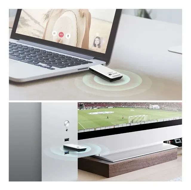 Adaptador Tp-link Usb Wireless N 300mbps - Tl-wn821n - Foto 4
