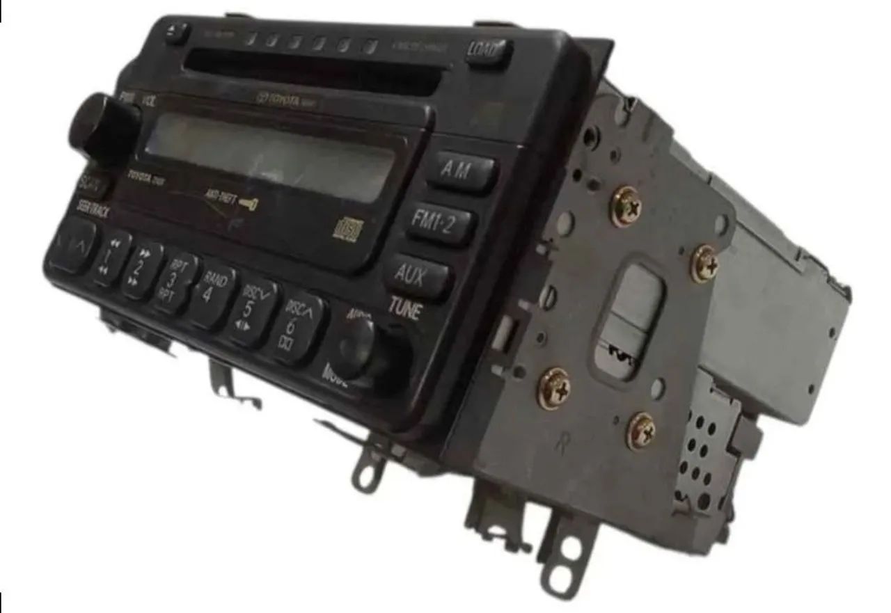 Rádio e Cd Player Original Toyota Corolla 2003 a 2007 - 72400CD - Foto 2