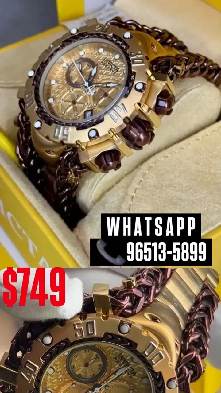 Relógio Invicta Gladiador Multifuncional Com Entrega Disponível  - Foto 2