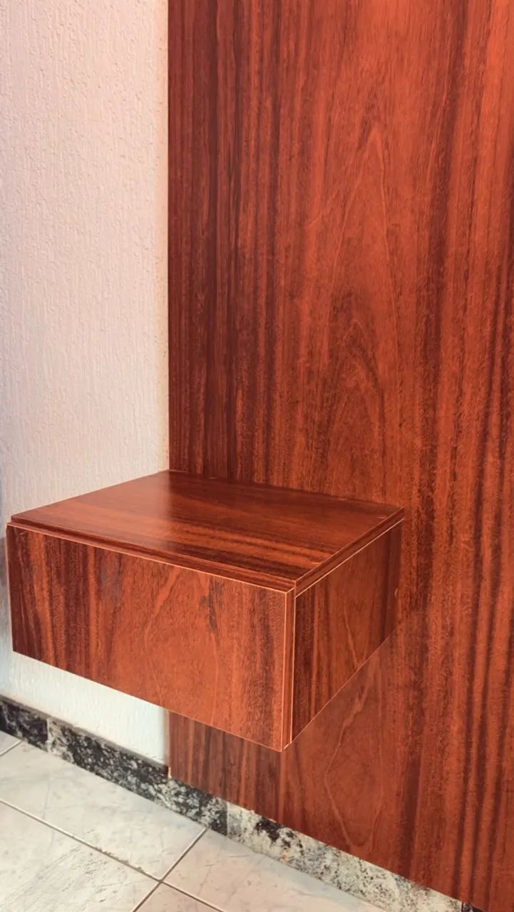     Cabeceira de Madeira para Cama Solteiro com Gaveta - Foto 2