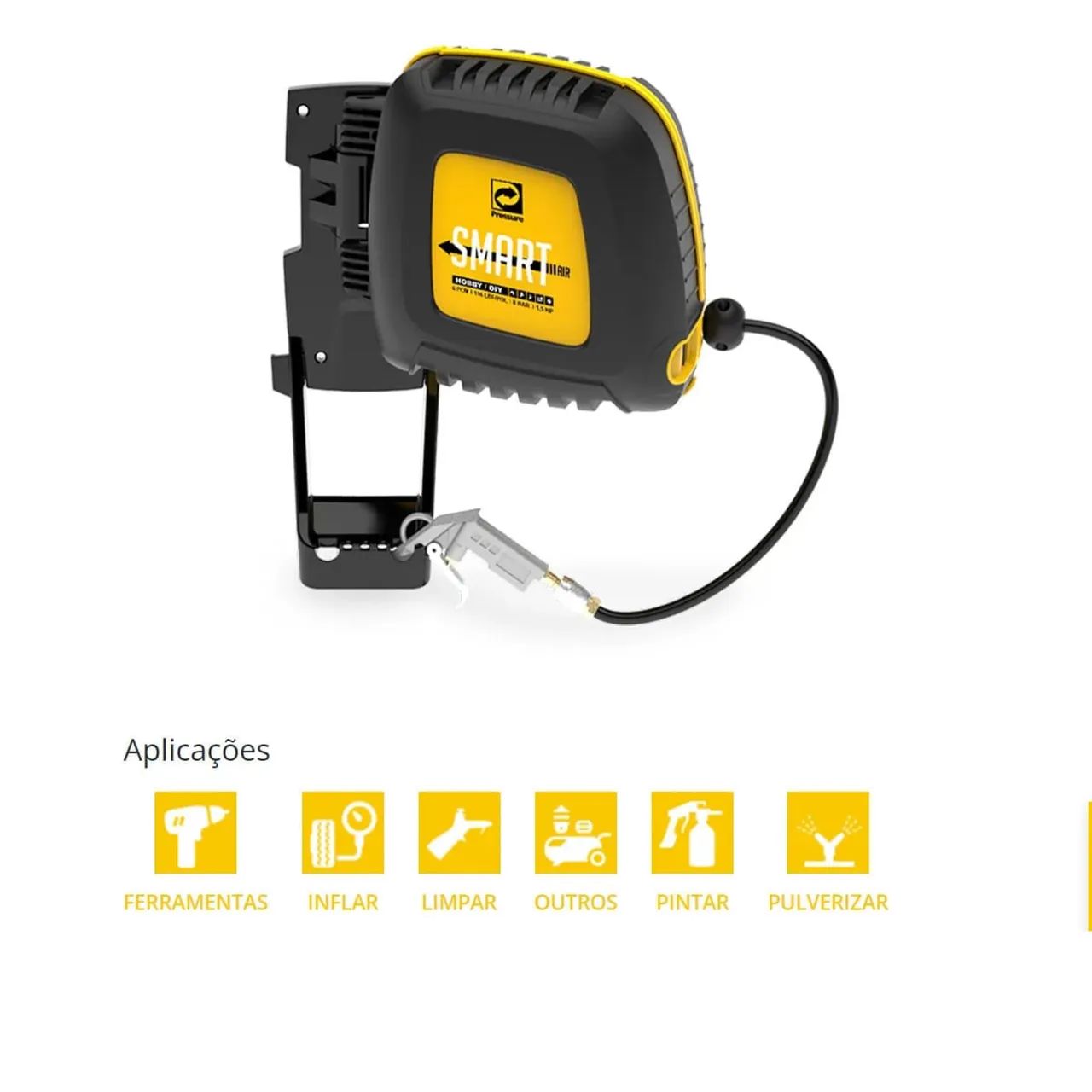COMPRESSOR PRESSURE SMART NOVO - R$800 - Foto 3