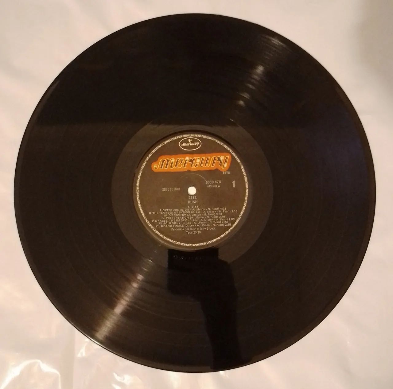 Rush - 2112 LP Disco Vinil (VG+) - Foto 3