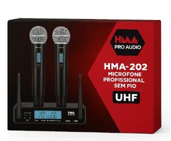 Microfone Genérico Hma 202 Profissional Para Gravação