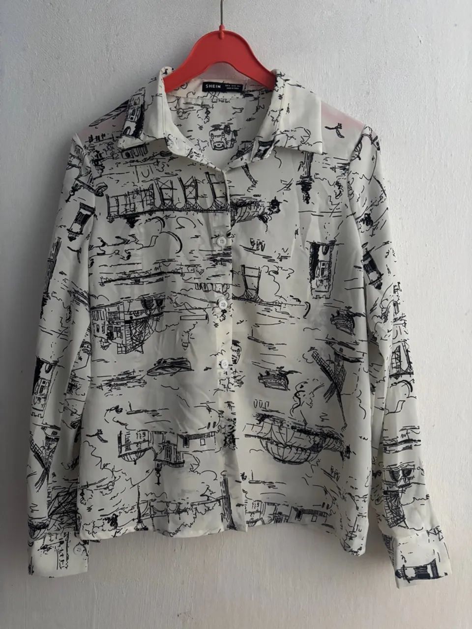 CAMISA SOCIAL SHEIN