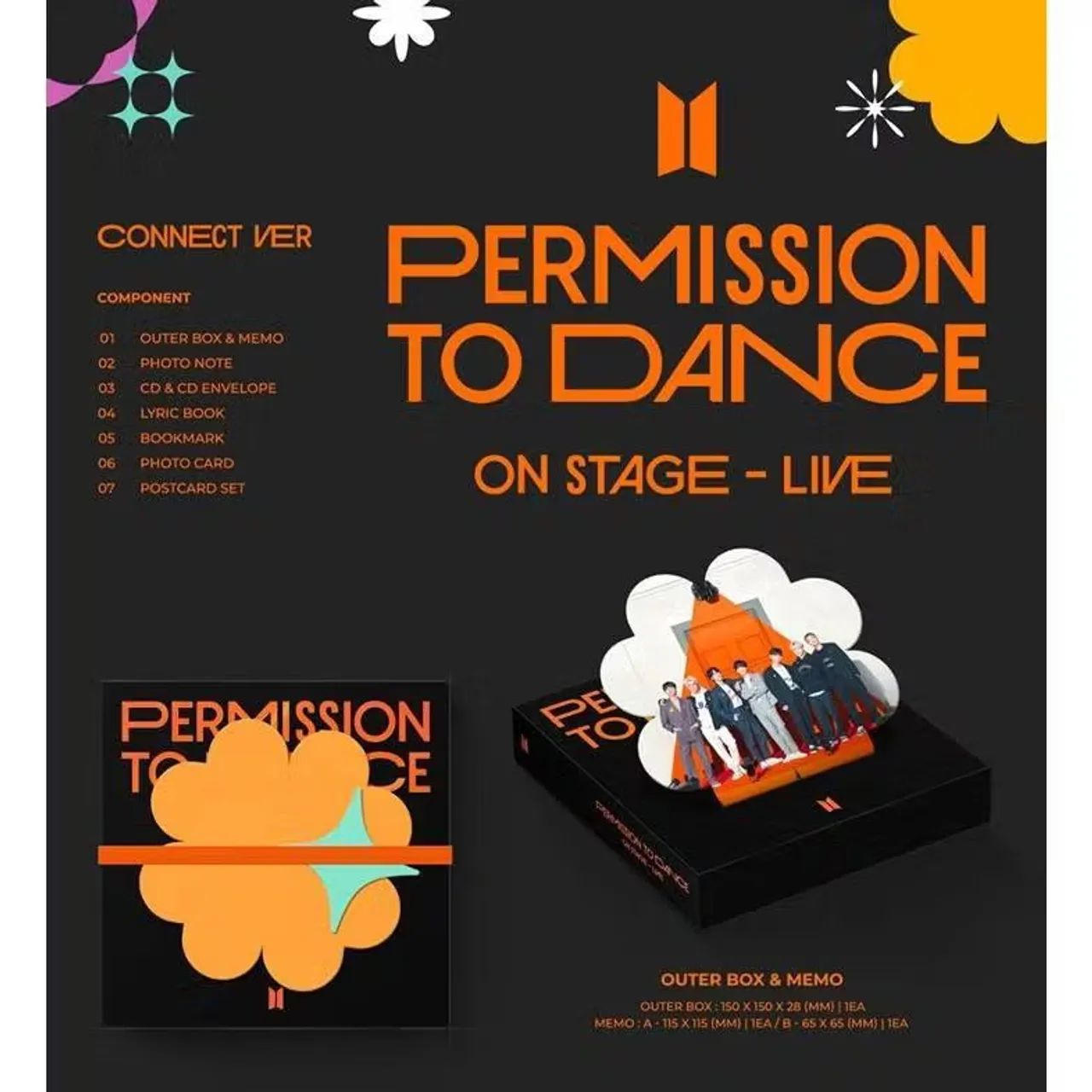 Photocards BTS Permission to Dance - Jungkook, SUGA e J-Hope.  - Foto 2