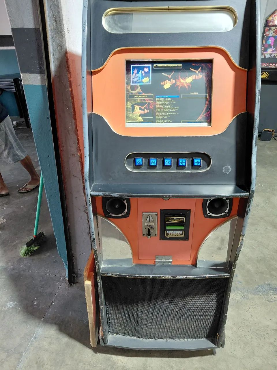 Máquina de musica junkbox