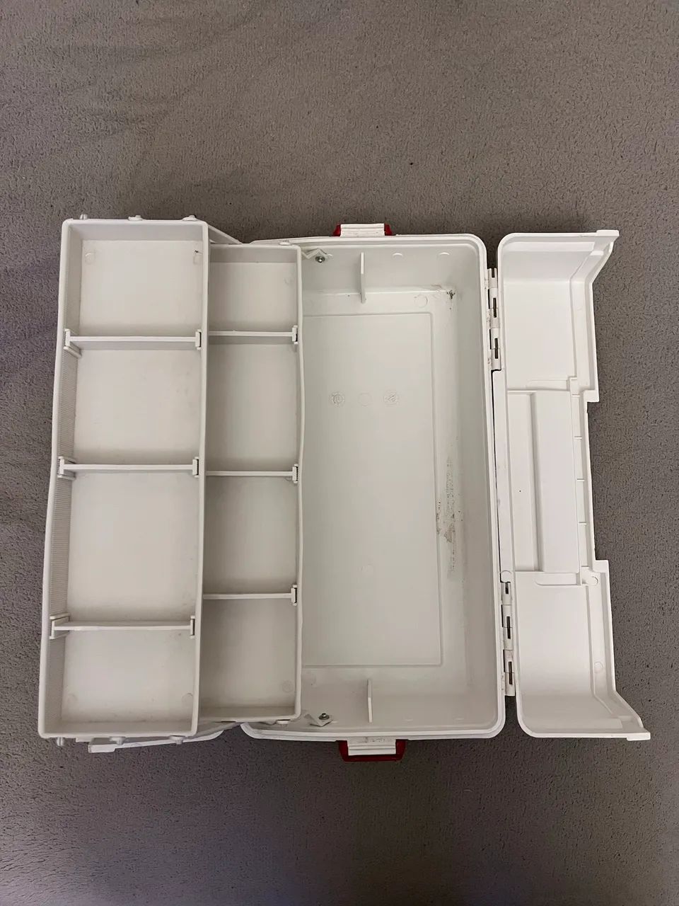 Maleta Plastica Branca Área Saúde