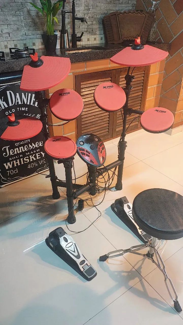 Bateria eletrônica X-Pro percussion  - Foto 2