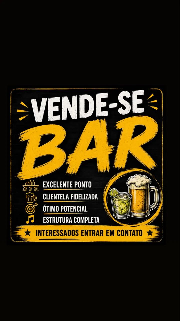 Bar a venda 