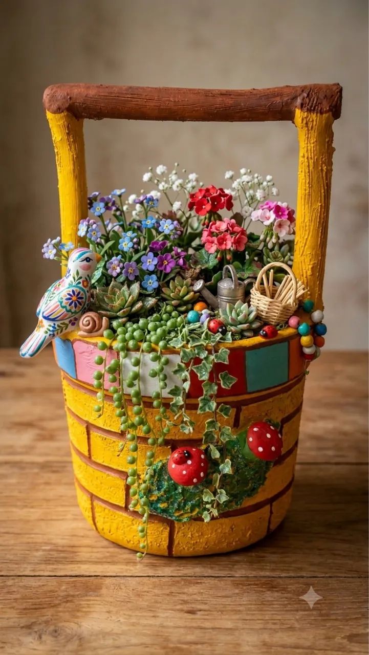 Fontes de barro decorativas  - Foto 5