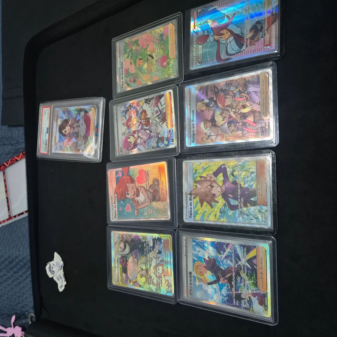 Lote de cartas pokemon 35% abaixo da liga