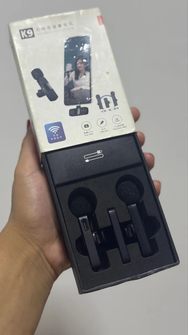 Microfone Lapela K9