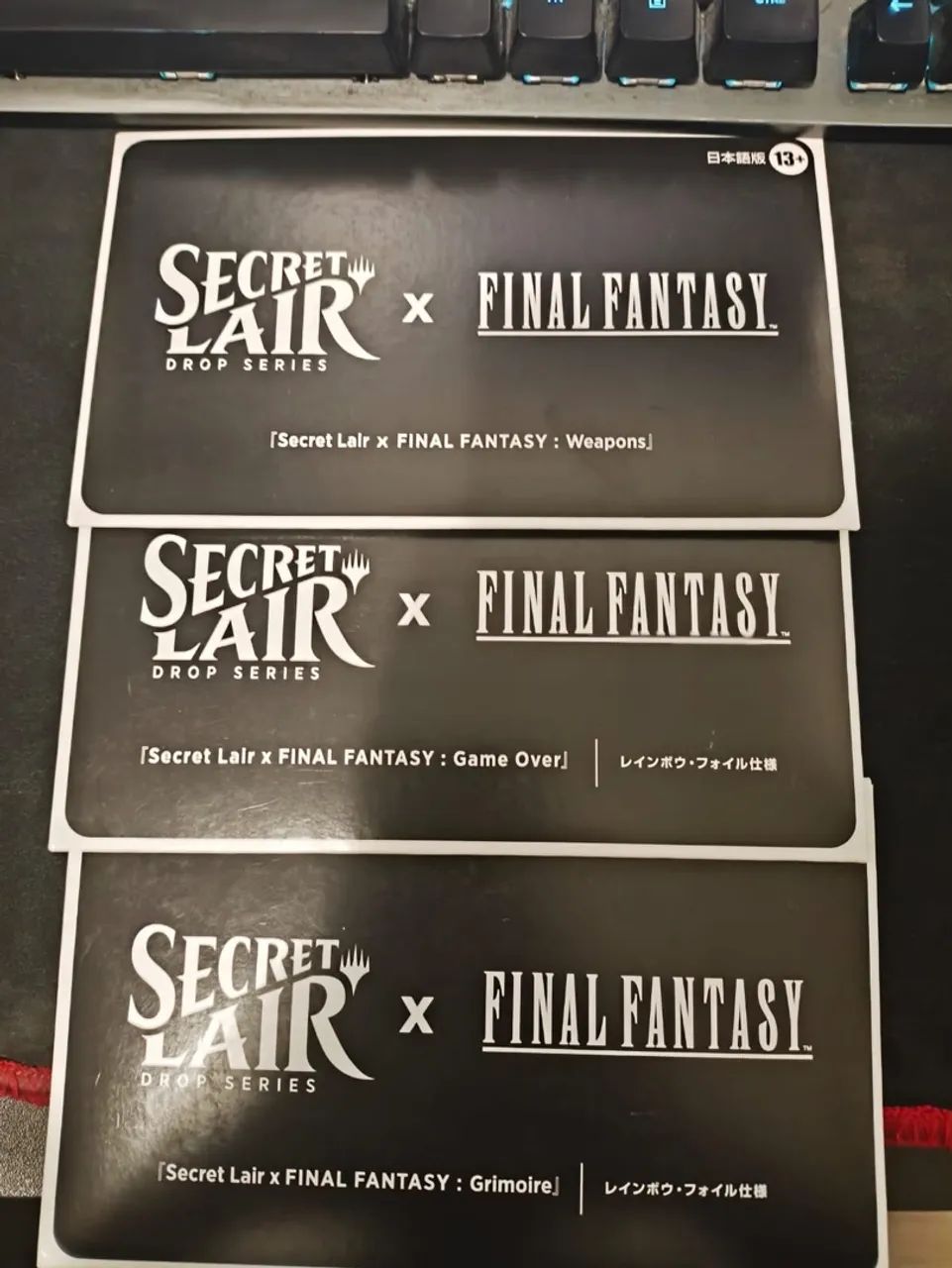 SECRET LAIR x Final Fantasy MTG (Japonês) - Hobbies e coleções