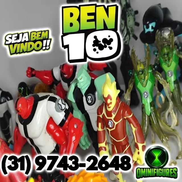 Bonecos Ben 10 Varias Figuras!! Escolha a sua!!