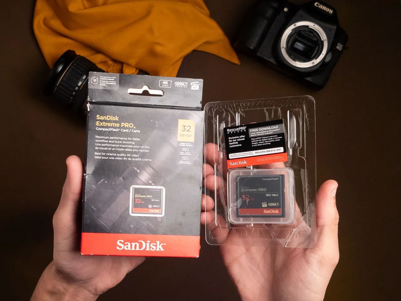 Cartão CompactFlash SanDisk Extreme Pro 32GB (160MB/s) - Foto 3