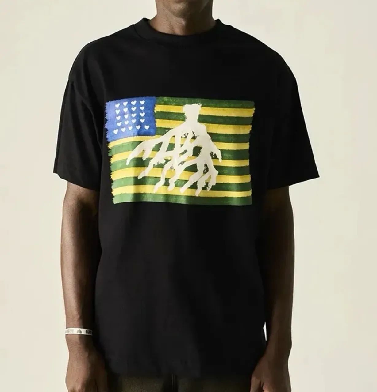 CAMISA BARRA CREW BANDEIRA EUA