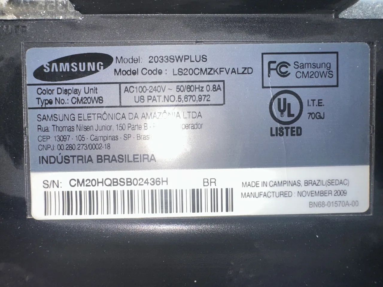 Monitor SAMSUNG 20? - Foto 3