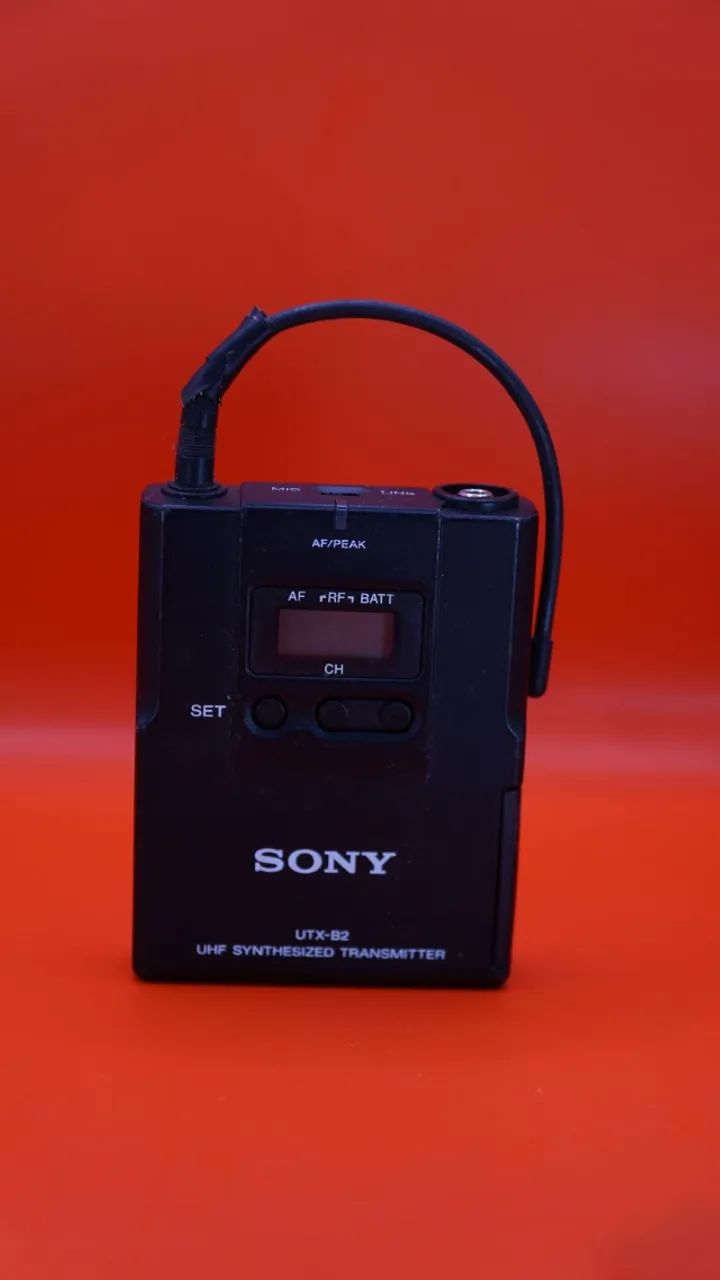 Kit completo microfone sony profissional utx-p1 - Foto 2