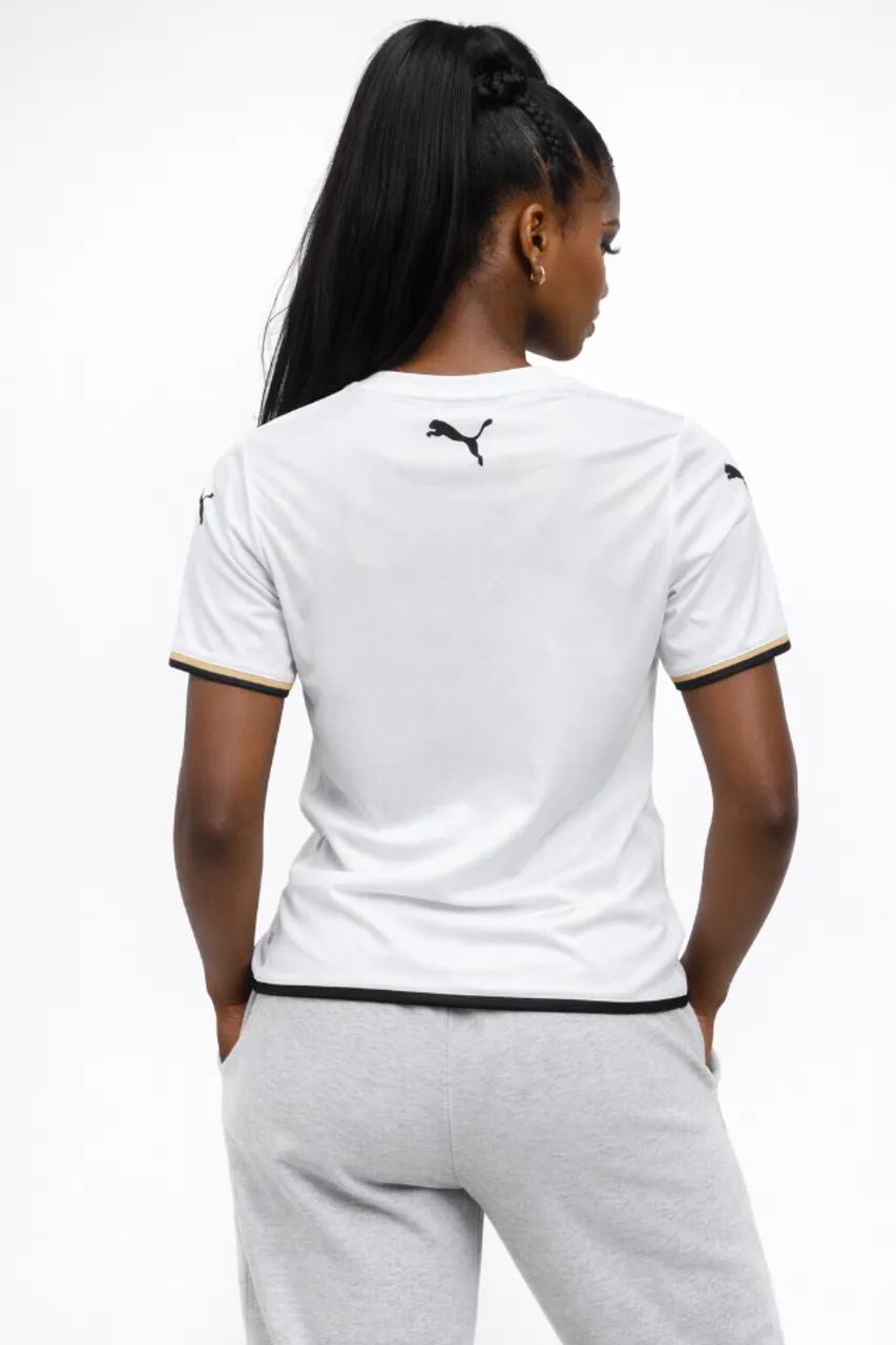 CAMISA PUMA BRANCA E DOURADO COM ESCUDO DO BOTAFOGO - Foto 4