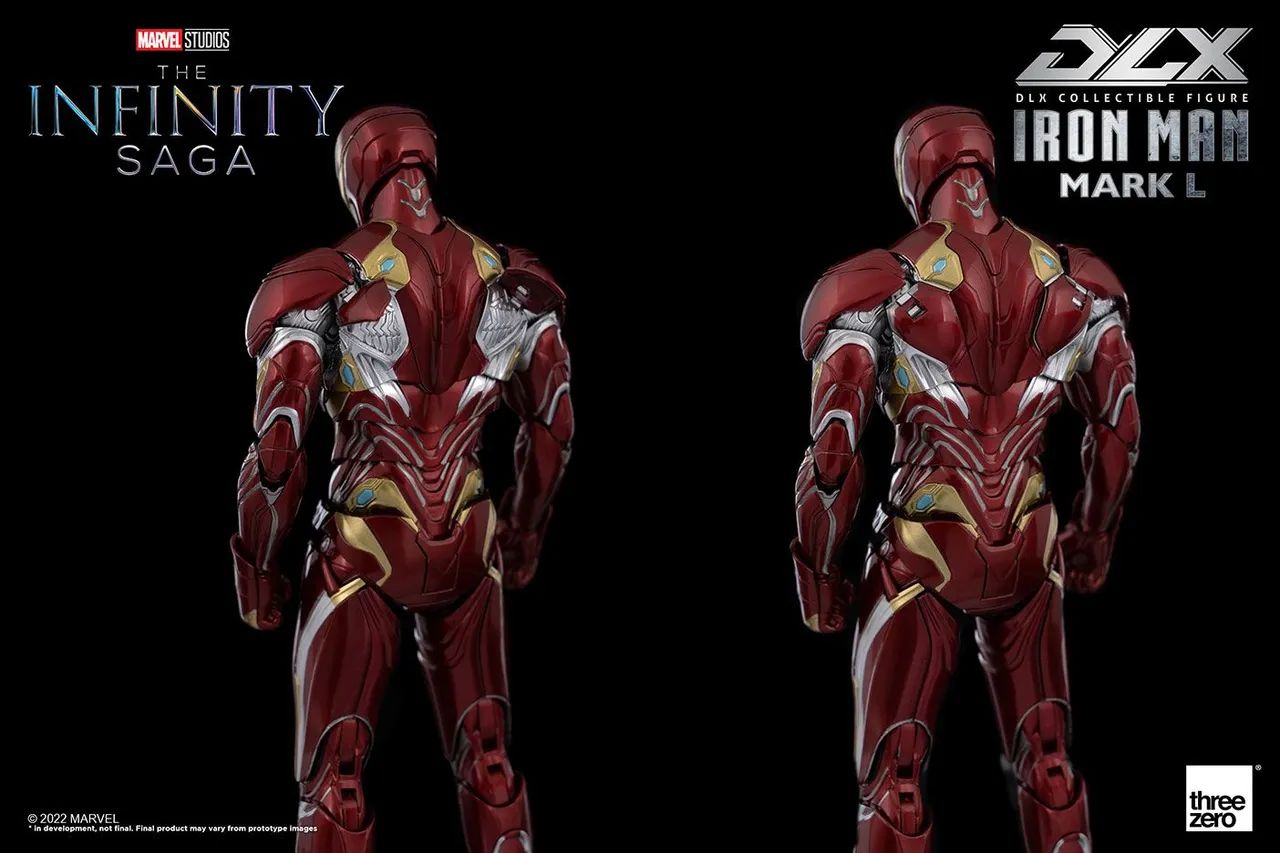 Threezero Dlx Iron Man Mark 50 Marvel Infinity Saga - Foto 5
