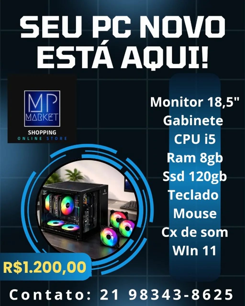 Computador i5 completo