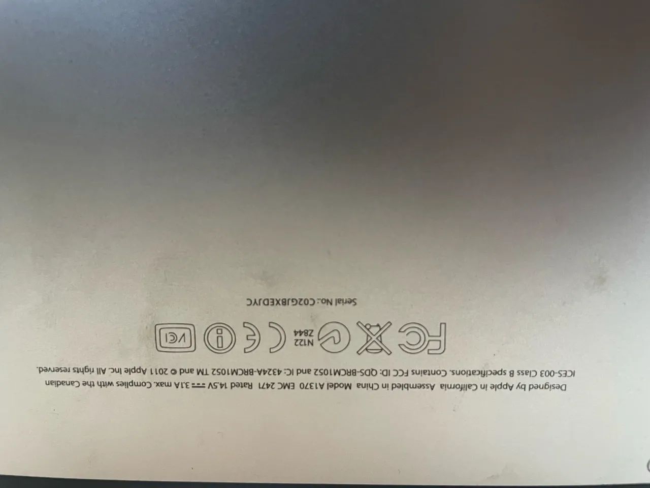 Vendo MacBook Air A1370 - Foto 3