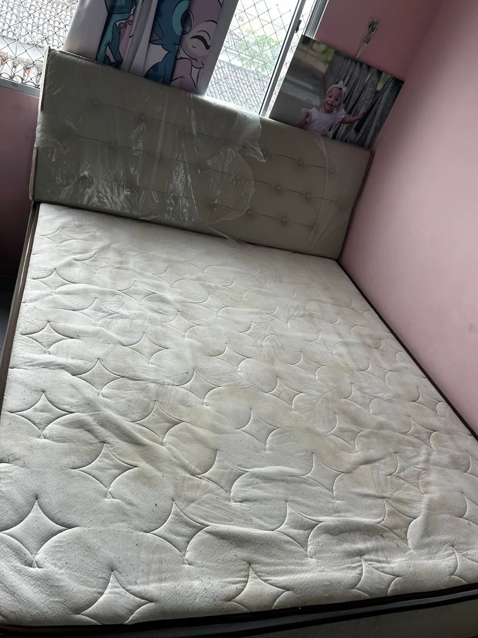 Cama queem  já higienizada 