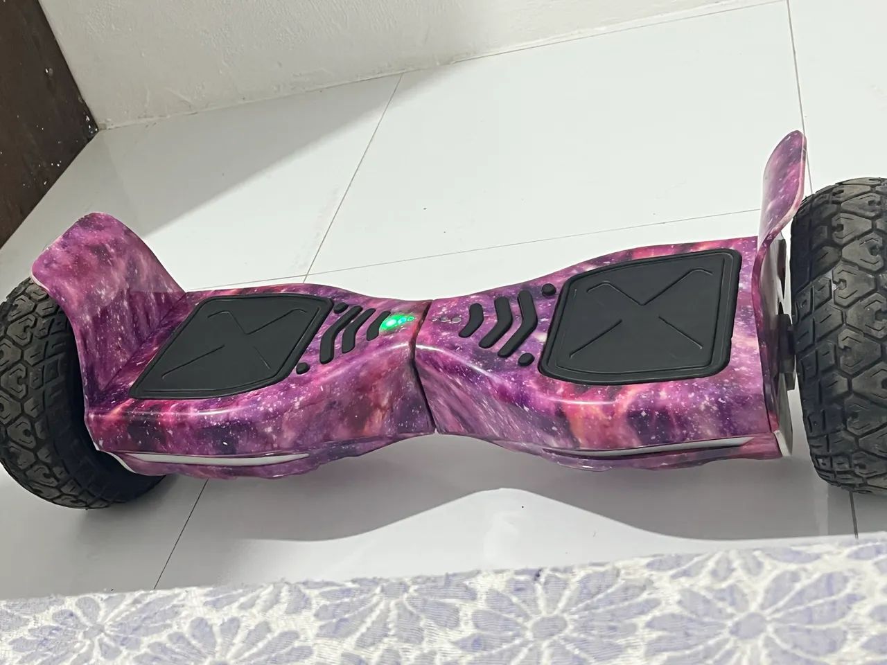  Hoverboard 8 Polegadas Colorido Completa Engrossa Tamanho Largura Pneus - Foto 3