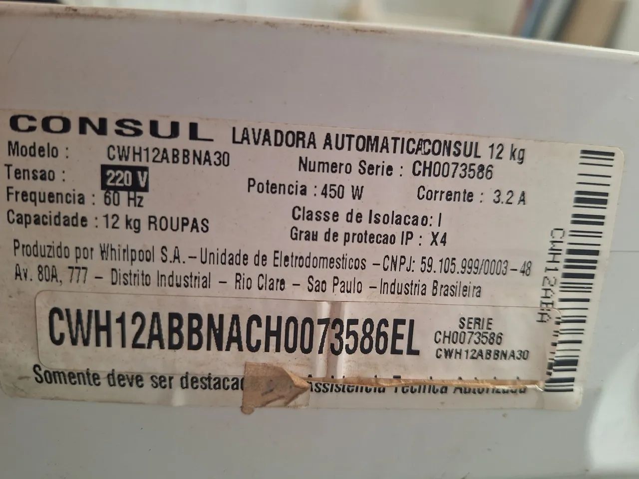 Lavadora Consul 12kg - Foto 5
