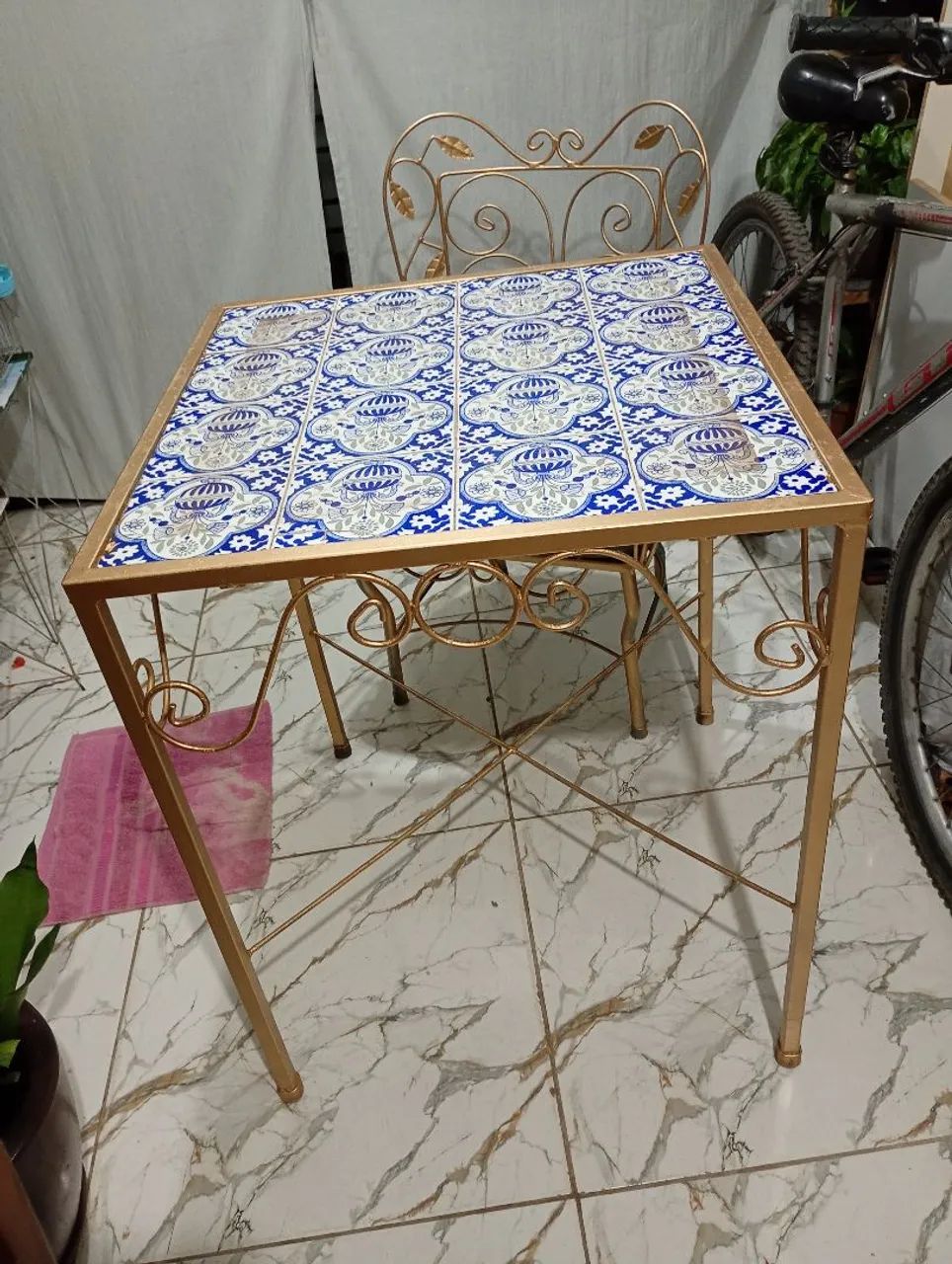 Mesa  de ferro  - Foto 6