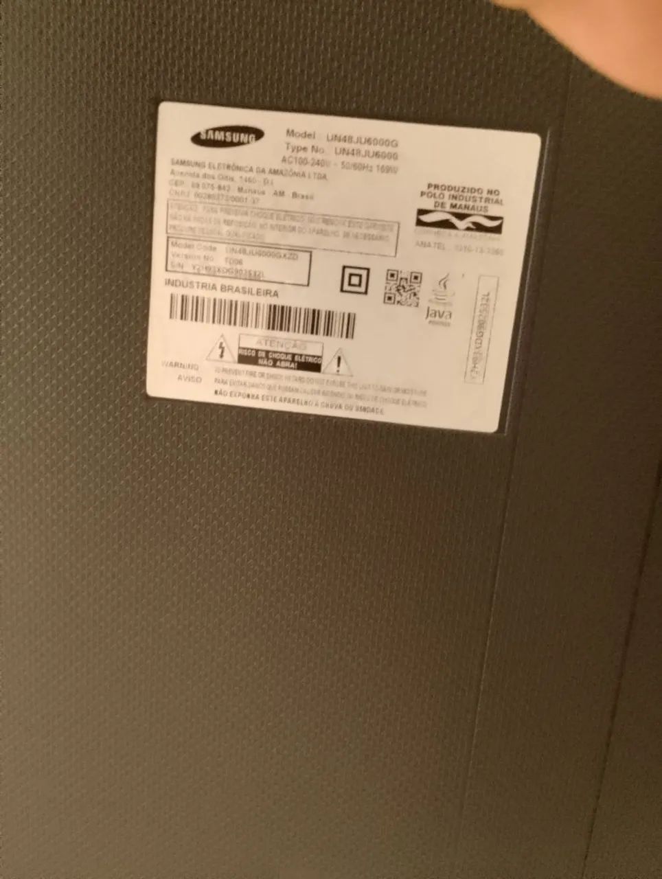 TV Samsung Smart UN48JU6000G (48 polegadas, 4K) - Foto 3