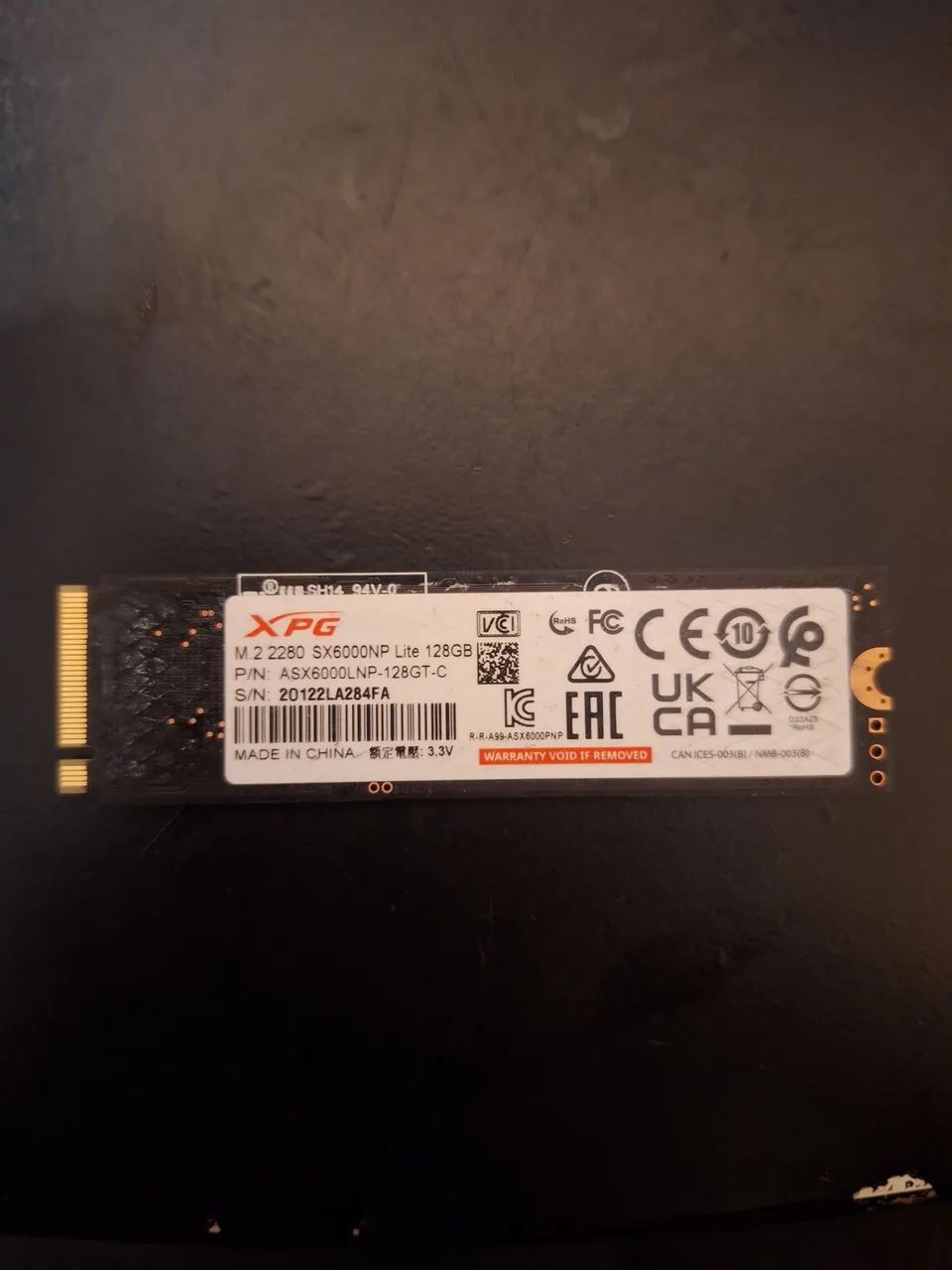 Ssd m.2 128gb